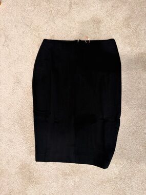 Quince Black Ultra-Stretch Pencil Skirt NWT | Workwear Office Staple